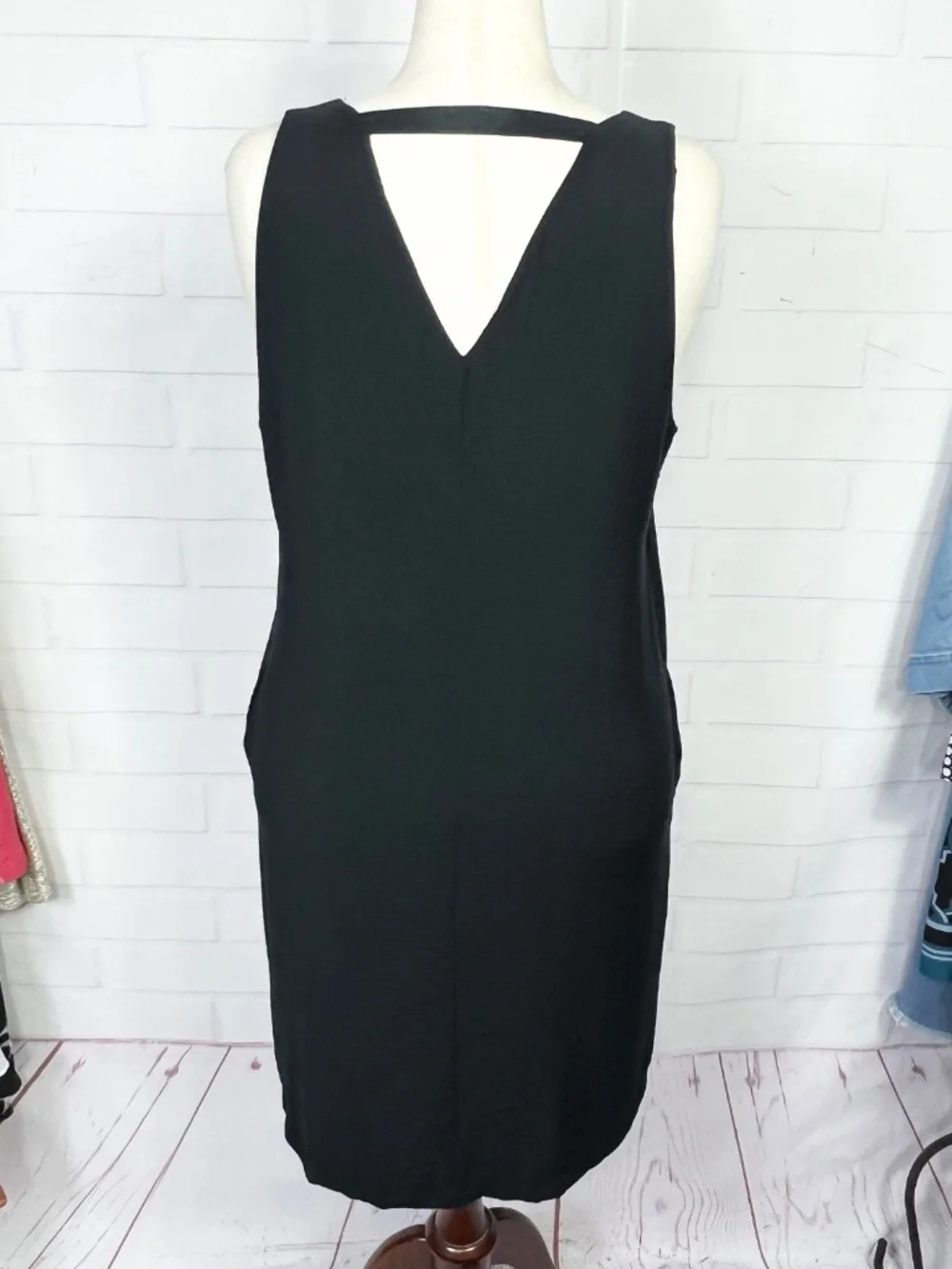 👗|•BANANA REPUBLIC•| Black Loose Fitting Dress w/ Pockets Size XL